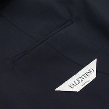 Load image into Gallery viewer, Midnight Dark Blue Nylon Blazer Jacket