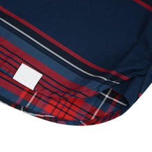 Load image into Gallery viewer, Navy & Red Striped Shirt