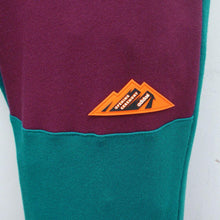 Load image into Gallery viewer, Maroon & Teal Sweat Pants