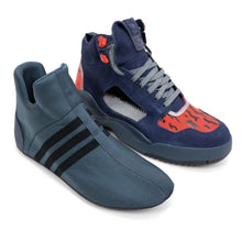 Load image into Gallery viewer, Blue EQT Trail High Top Trainers