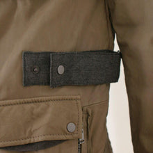 Load image into Gallery viewer, Khaki Leather Blouson Jacket