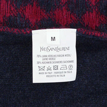 Load image into Gallery viewer, Blue & Maroon Houndstooth Jumper