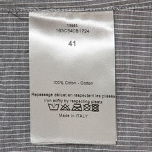 Load image into Gallery viewer, Grey Stripe Short Sleeve Shirt