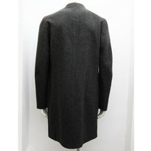 Load image into Gallery viewer, 3/4 Length Grey Wool Coat Jacket