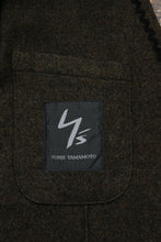 Load image into Gallery viewer, 3/4 Length Grey Wool Coat Jacket
