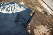 Load image into Gallery viewer, Newspaper Print V Neck T Shirt