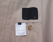 Load image into Gallery viewer, Beige Resin Silk Cloth Jacket With Piping Detail