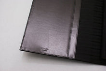 Load image into Gallery viewer, Covered Pop Stud Diary With Leather Backing