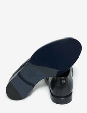 Load image into Gallery viewer, Midnight Blue Star Print Oxford Shoes