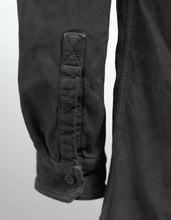 Load image into Gallery viewer, Dark Dust Grey Leather Island Over Shirt
