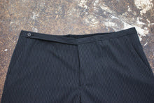 Load image into Gallery viewer, Grey Pinstripe Wool Trousers