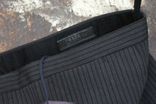 Load image into Gallery viewer, Grey Pinstripe Wool Trousers