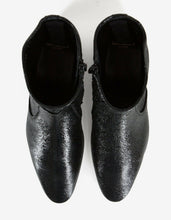 Load image into Gallery viewer, Black Coated Leather Chelsea Boots