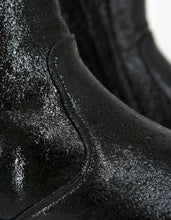 Load image into Gallery viewer, Black Coated Leather Chelsea Boots