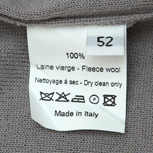 Load image into Gallery viewer, Grey Wool Buttoned Cardigan Knitwear Top