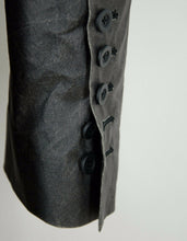 Load image into Gallery viewer, Stravinsky Black Coated Wool Jacket