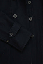 Load image into Gallery viewer, Heavy Navy Wool Peacoat Jacket