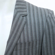 Load image into Gallery viewer, Fine Striped Wool Blazer Jacket