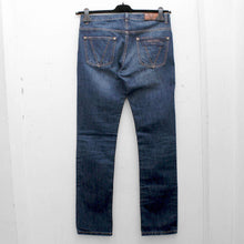 Load image into Gallery viewer, Blue Regular Fit Stonewash Jeans