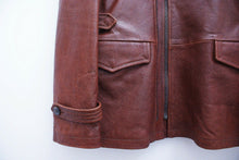 Load image into Gallery viewer, Replica Calfskin Leather Aviators Jacket