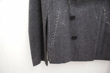 Load image into Gallery viewer, Double Breasted Wool Blend Short Over Coat