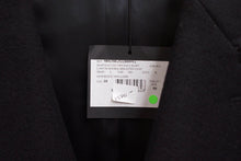 Load image into Gallery viewer, Navy Blue Wool Cropped Pea Coat Style Jacket