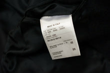 Load image into Gallery viewer, Navy Blue Alpaca Wool Blazer With Trim detail