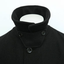 Load image into Gallery viewer, Heavy Black Overcoat in Wool