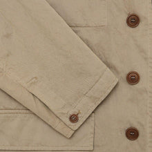 Load image into Gallery viewer, Beige Baker Style Work Chore Jacket