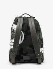 Load image into Gallery viewer, Green Camo Panther Print Backpack