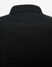 Load image into Gallery viewer, Black Shirt with Zip Embellishments