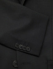 Load image into Gallery viewer, Black Blazer with Zip Embellishment