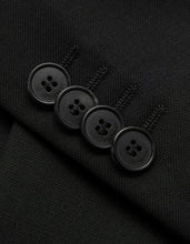 Load image into Gallery viewer, Black Blazer with Zip Embellishment