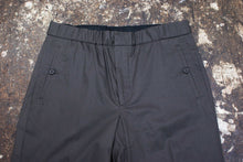 Load image into Gallery viewer, Grey Cotton Trousers With Adjustable Waist Tabs