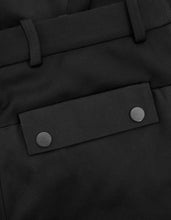 Load image into Gallery viewer, Black Contrast Panel Trousers -