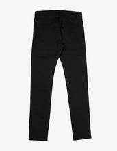 Load image into Gallery viewer, Black D02 Blow Out Knee Skinny Jeans