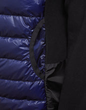 Load image into Gallery viewer, Black & Blue Hooded Fleece Sweatshirt