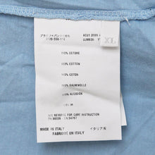 Load image into Gallery viewer, Light Blue Graphic Jersey Cotton T-Shirt Tee Top
