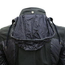 Load image into Gallery viewer, D&amp;G Navy Blue Leather Jacket
