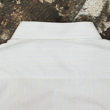 Load image into Gallery viewer, Blue &amp; Green Pinstripe Shirt
