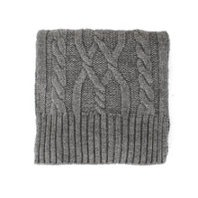 Load image into Gallery viewer, Grey Knitted Scarf
