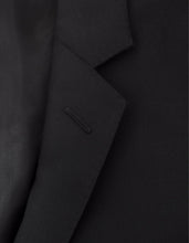 Load image into Gallery viewer, Black Slim-Fit Wool Blazer
