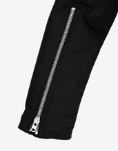 Load image into Gallery viewer, Black Down Padded Biker Jacket
