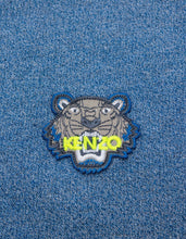 Load image into Gallery viewer, Blue Tiger Badge Zip Through Sweatshirt
