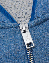 Load image into Gallery viewer, Blue Tiger Badge Zip Through Sweatshirt
