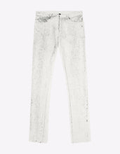 Load image into Gallery viewer, White Distressed Print Jeans
