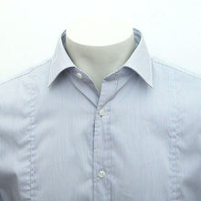 Load image into Gallery viewer, Light Blue Fine Gingham Check Shirt
