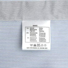 Load image into Gallery viewer, Light Blue Fine Gingham Check Shirt
