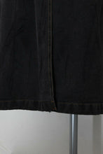 Load image into Gallery viewer, Belted Denim 3/4 Length Coat Jacket
