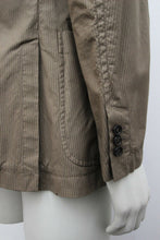 Load image into Gallery viewer, Tonal Striped Beige Blazer Jacket
